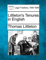 Littleton's Tenures in English