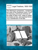 The Attorney's Companion: Containing the Rules of the Supreme Court, Court of Chancery, and Court of Errors of the State of New-York, Notes of C