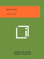 Boys' Judo: Sport, Defense