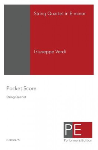 String Quartet In E Minor: Pocket Score