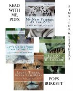 Fins, Fur & Feathers: Read With me, Pops Books 1 - 4
