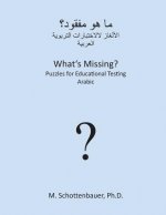 What's Missing? Puzzles for Educational Testing: Arabic