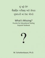 What's Missing? Puzzles for Educational Testing: Gujarati Testbook