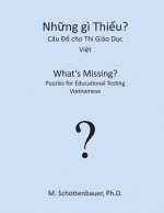 What's Missing? Puzzles for Educational Testing: Vietnamese