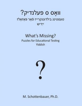 What's Missing? Puzzles for Educational Testing: Yiddish