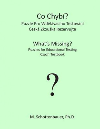 What's Missing? Puzzles for Educational Testing: Czech Testbook