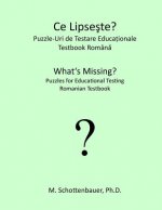 What's Missing? Puzzles for Educational Testing: Romanian Testbook