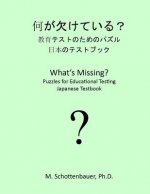 What's Missing? Puzzles for Educational Testing: Japanese Testbook