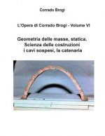 L'Opera di Corrado Brogi - Volume VI: Geometria delle masse, statica. Scienza delle costruzioni, i cavi sospesi, la catenaria