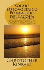 Solare Fotovoltaico Pompaggio dell'acqua: Come Costruire Sistemi Solar Powered Fotovoltaici di Pompaggio dell'acqua per Deep Wells, Stagni, Ruscelli,