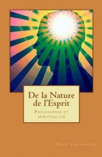 De la nature de l'esprit: Philosophie et spiritualtié