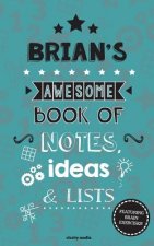 Brian's Awesome Book Of Notes, Lists & Ideas: Featuring brain exercises!