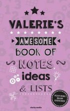 Valerie's Awesome Book Of Notes, Lists & Ideas: Featuring brain exercises!