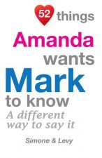 52 Things Amanda Wants Mark To Know: A Different Way To Say It