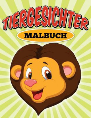 -Tiergesichter - Malbuch