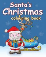 Santa's Christmas colouring book