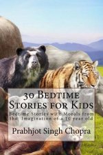 30 Bedtime Stories for Kids: Bedtime Stories with Morals from the Imagination of a 10 year old