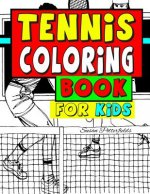 Tennis Coloring Book For Kids