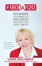 #180in120 Recharge Your Business in 120 Days: A candid look at one leader's journey to change her business.