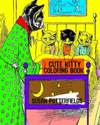 Cute Kitty Coloring Book