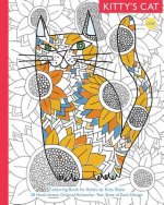Kitty's Cat: Book One: Colouring Book for Adults: Twenty Patterned, Paper Cats. Essential in Any Colouring Book for Grown-ups Colle