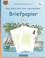 BROCKHAUSEN Bastelbuch Band 3 - Das große Buch zum Ausschneiden: Briefpapier: Pirat