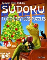 Famous Frog Holiday Sudoku 1,000 Very Hard Puzzles: Don't Be Bored Over The Holidays, Do Sudoku! Makes A Great Gift Too.
