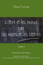 L'?tre et les maux par les mots et les lettres: Dictionnaire des lettres: Significations des lettres par la langue des oiseaux, les lettres hébra?ques