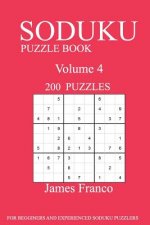 Sudoku Puzzle Book: 200 Puzzles-volume 4