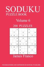 Sudoku Puzzle Book: 200 Puzzles-volume 6