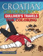 Croatian Children's Book: Gulliver's Travels for Coloring