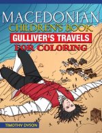 Macedonian Children's Book: Gulliver's Travels for Coloring