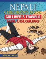 Nepali Children's Book: Gulliver's Travels for Coloring
