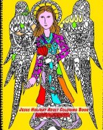 Jesus Holiday Adult Coloring Book