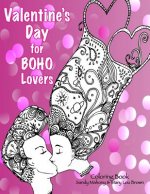 Valentine's Day for BOHO Lovers Coloring Book