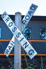 Railway Crossing: Fort Langley, British Columbia