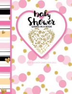 Baby Shower Games for Girls: Baby Shower Games in a Book European Edition Baby Shower Party Favours in All Departments