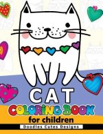 CAT COLORING BOOK FOR CHILDREN