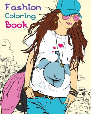 Fashion Coloring Book: Paris Fashion & Beauty
