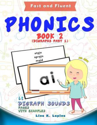 Phonics Flashcards (Digraph Sounds): 68 flash cards with examples