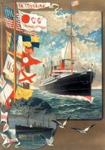 Carnet Ligne Affiche Paquebot La Touraine