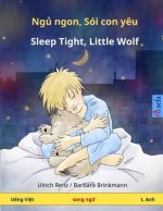 Nyuu Nyong, Kong Shoi Nyo Oy - Sleep Tight, Little Wolf. Bilingual Children's Book (Vietnamese - English)