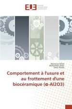Comportement a l'usure et au frottement d'une bioceramique (α-Al2O3)