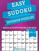 Easy Sudoku Division Puzzles Vol IV