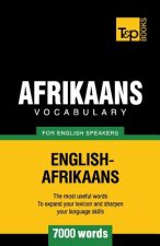 Afrikaans vocabulary for English speakers - 7000 words
