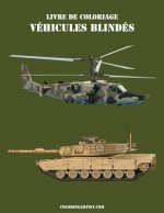 Livre de coloriage Vehicules blindes 2