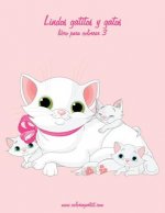 Lindos gatitos y gatos libro para colorear 3