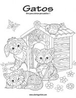 Gatos libro para colorear para adultos 1