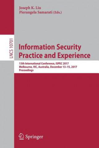 Information Security Practice and Experience