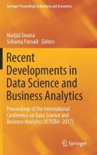 Recent Developments in Data Science and Business Analytics
